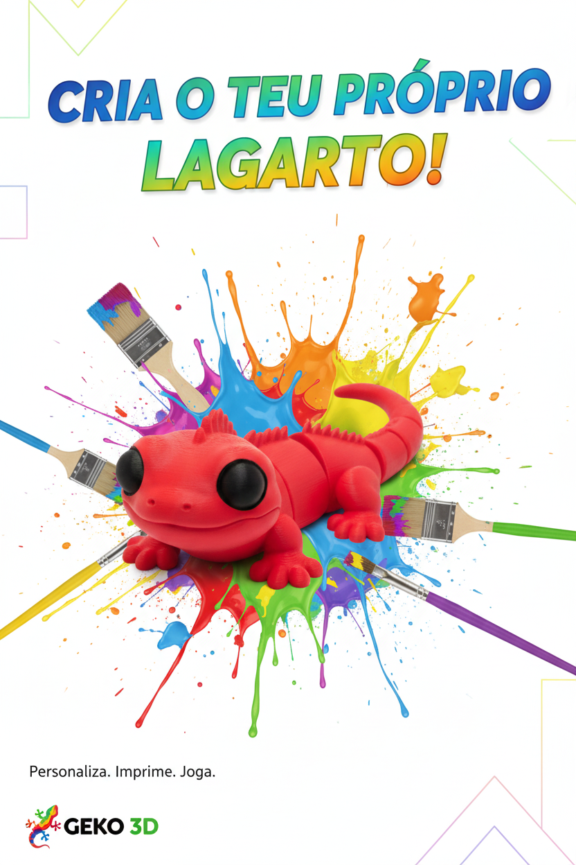 Anúncio Lagarto Personalizável