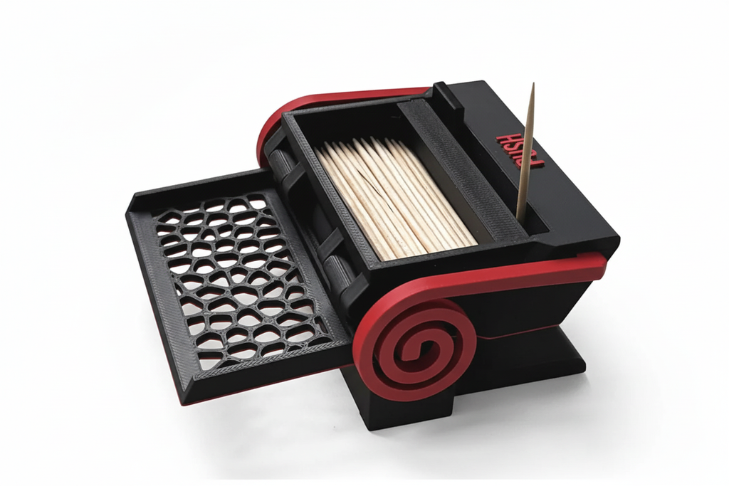 Organizador de Secretária 3D - Vista Geral