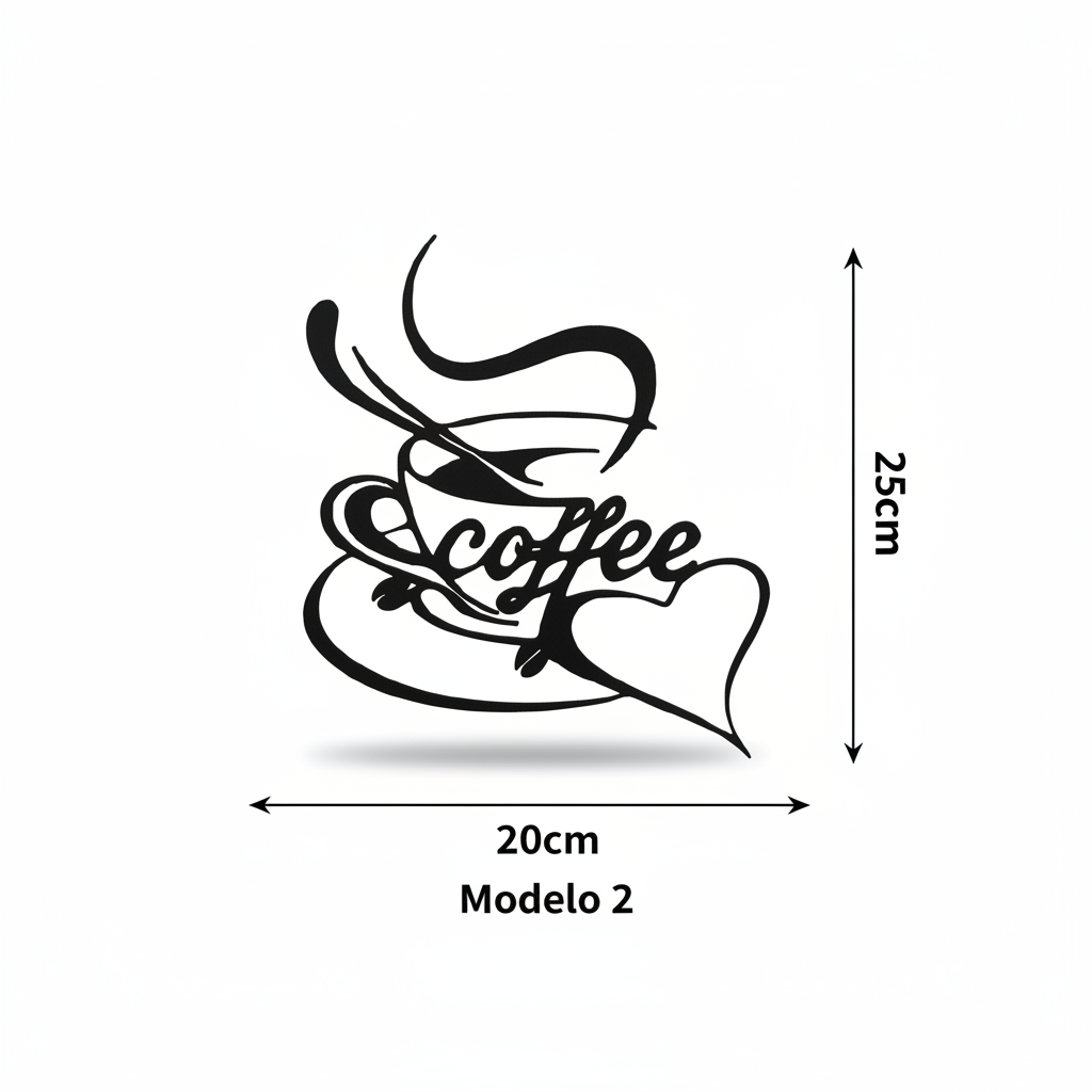 Modelo 2 Coffee - 20x25cm